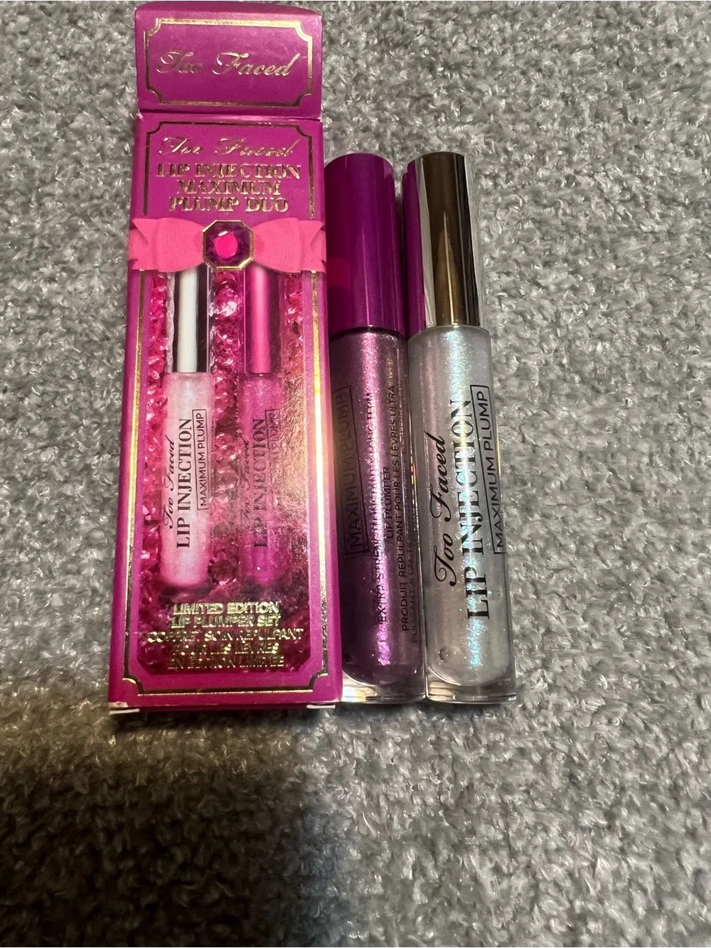 Too Faced Lip Injection Maximum Plump Duo